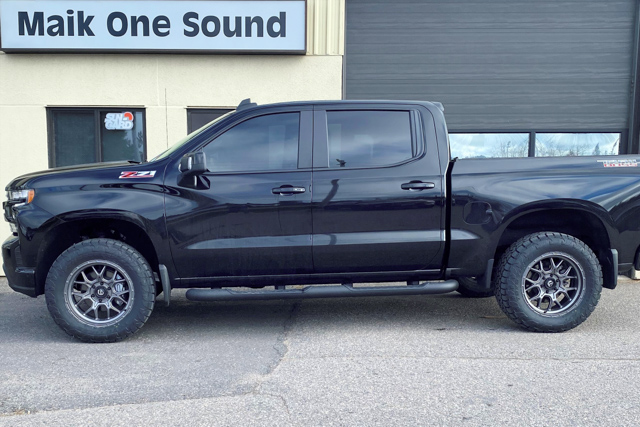 2021 RAM 1500 with professional window tint in North Bay